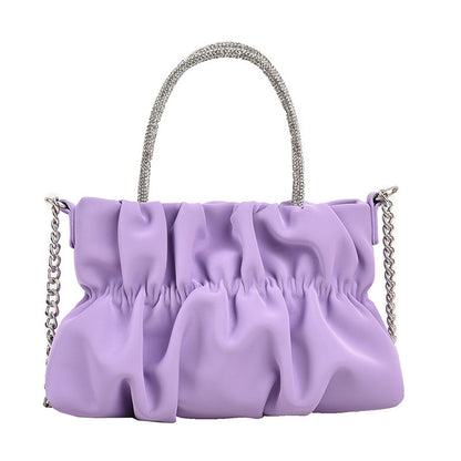 Elegante geraffte Handtasche