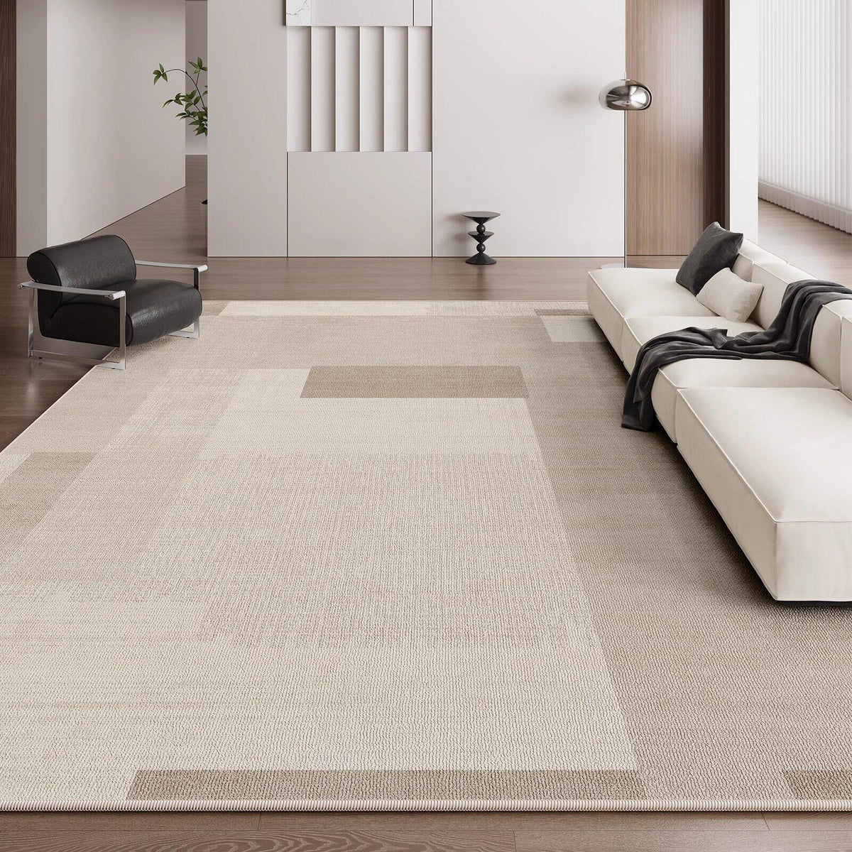Modern geometrischer Teppich