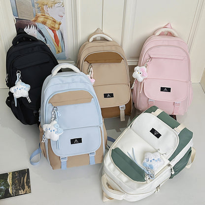 Stilvolles multifunktionales Rucksack mit plüschigem Schlüsselanhänger Brehn