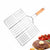 Doppeltes Edelstahl-Grillgitter mit Klappbarem Holzgriff und Sicherer Verriegelung Brehn