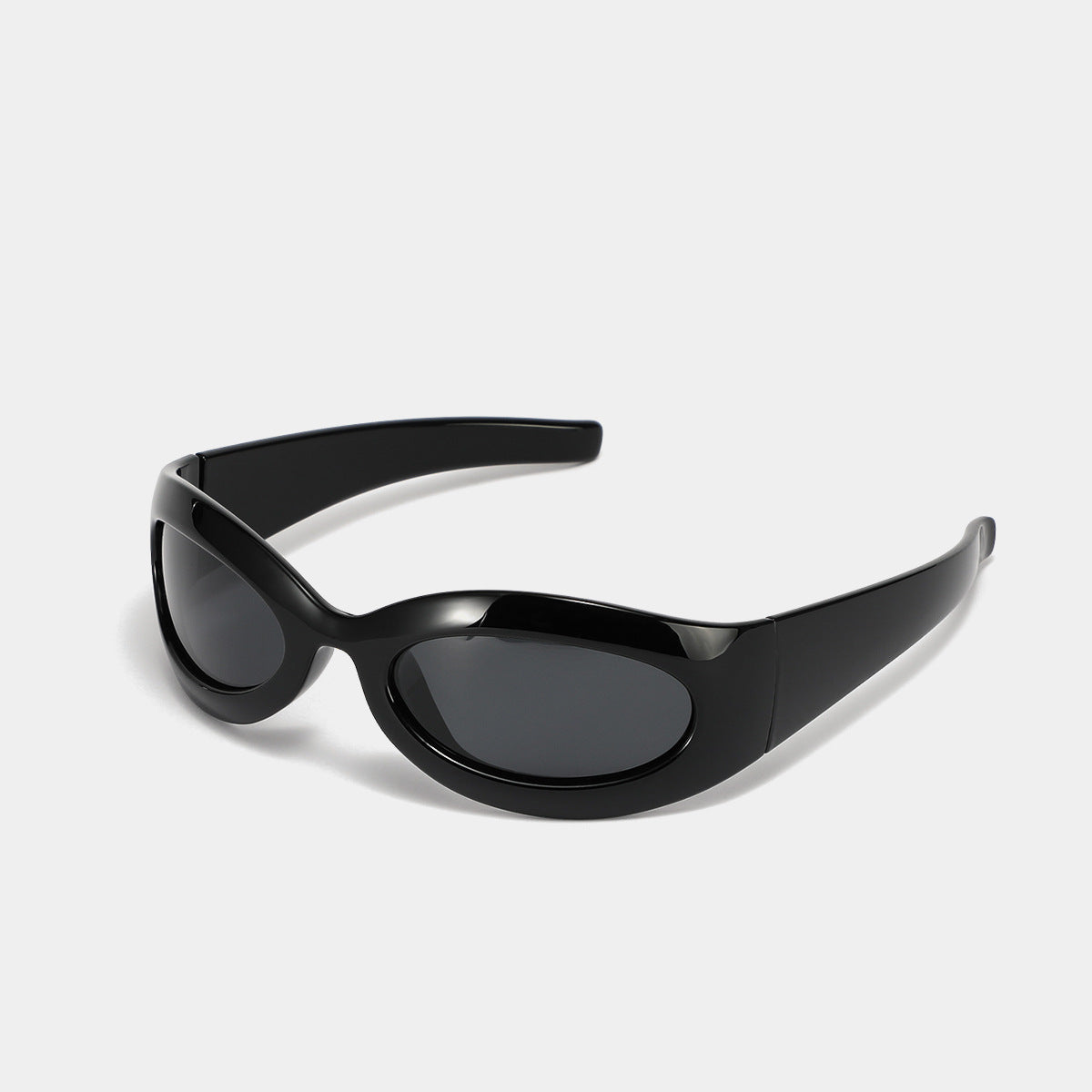 Damen modische retro Sonnenbrille im trendigen ovalen Design Brehn