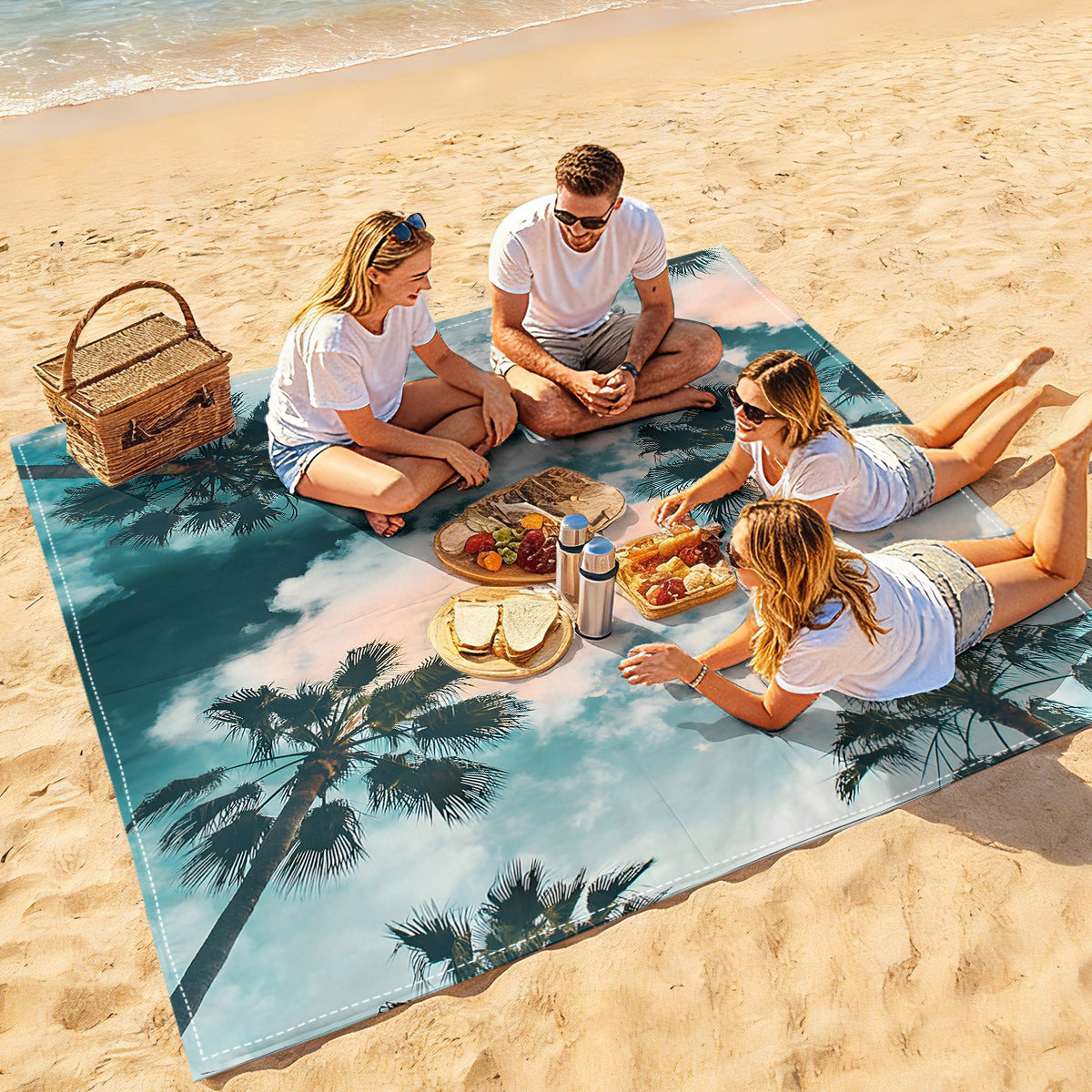 Mandala Design Strandmatte Brehn