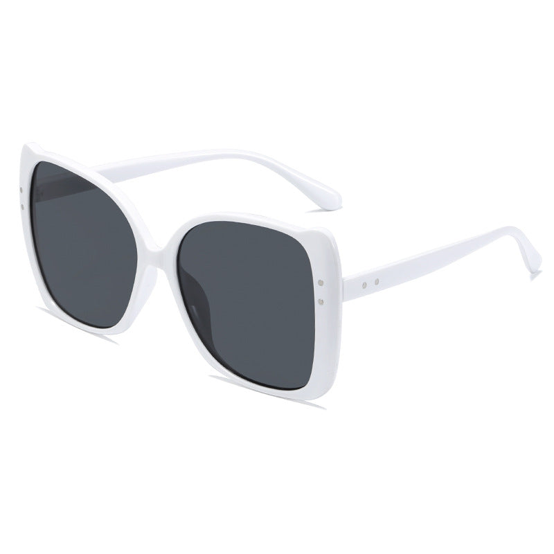 Damen oversized Sonnenbrille mit braunem Farbverlauf Brehn