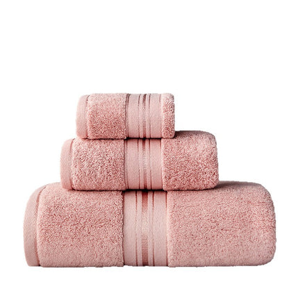 Premium ägyptisches Baumwoll-Bade- und Handtuchset Dick Ultra-absorbierend Plüsch