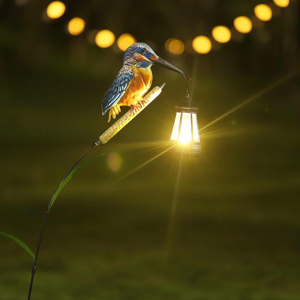 Dekorative Solar Flamingo Gartensteckerlampe mit verstellbarem Metallarm und integriertem LED Brehn