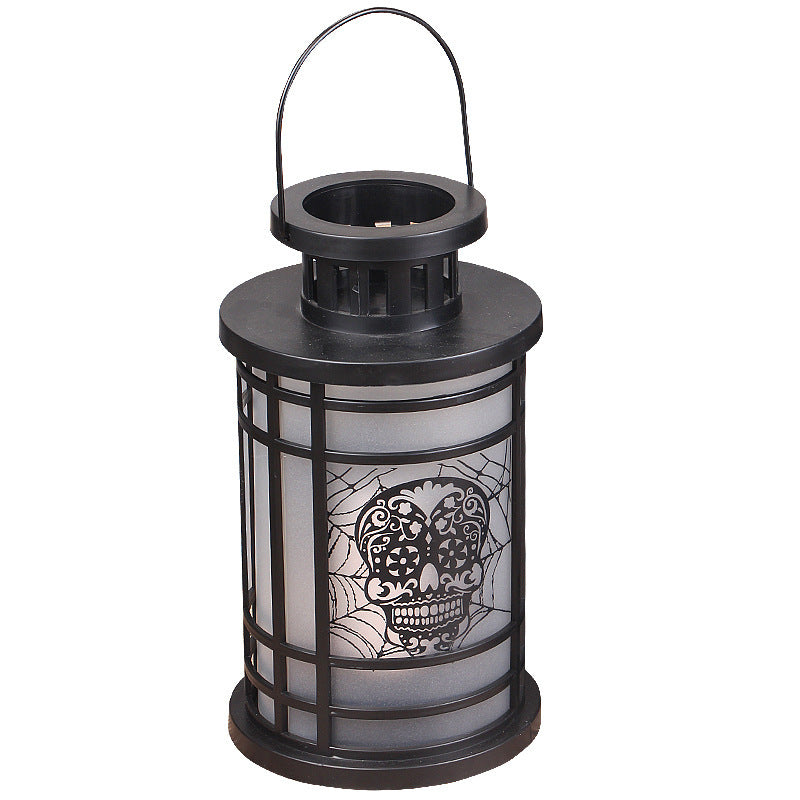 Dekorative Totenkopf Laterne 1790669865