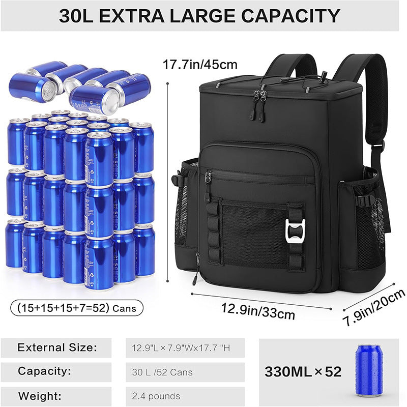 Isolierte Picknick-Rucksacktasche Brehn