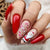 Festliches Santa Claus Press-On Nagelset Brehn