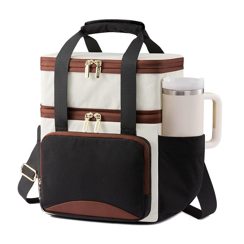 Isolierte Lunch-Tasche mit Mehreren Fächern Brehn