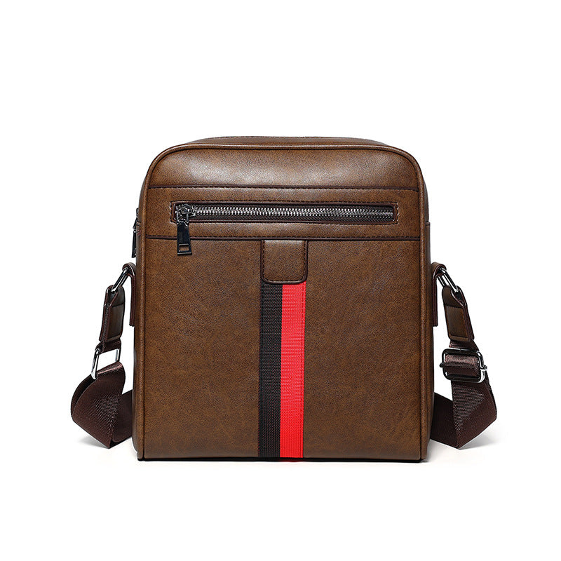 Trendige strukturierte Crossbody-Tasche