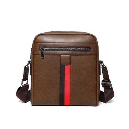 Trendige strukturierte Crossbody-Tasche
