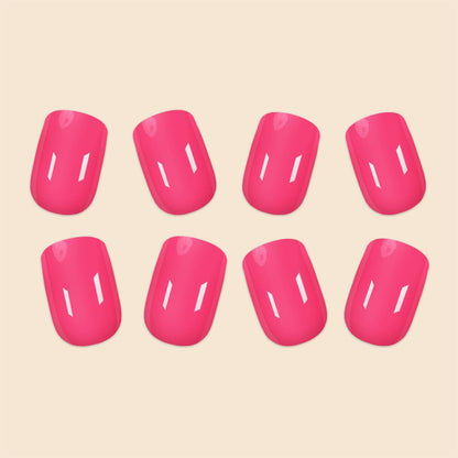 Glossy Square Nagelverlängerungen