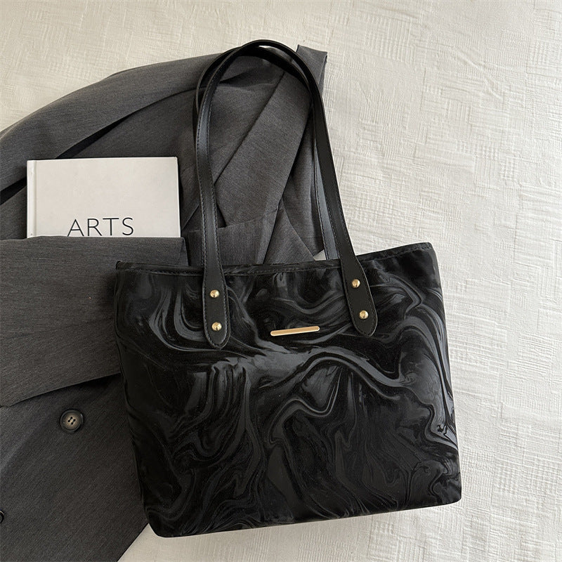 Stylische Marmor-Muster Tasche Brehn