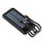 Tragbare Solar Powerbank mit mehrfachen Ladeanschlüssen und digitaler Kapazitätsanzeige Brehn