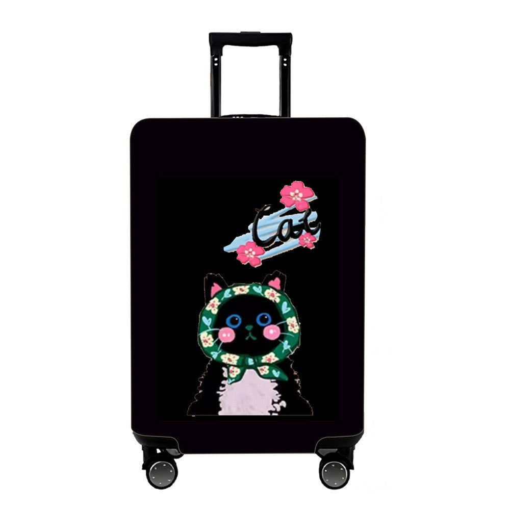 Unisex Hartschalenreisekoffer mit buntem Monsterdesign Brehn