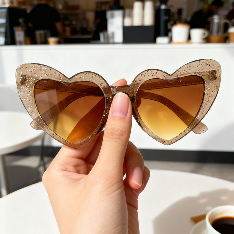 Vintage Herzrahmen Sonnenbrille Brehn