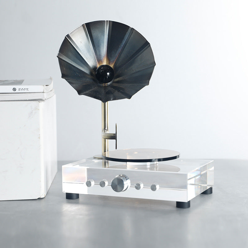 Vintage-inspirierter dekorativer Grammophon