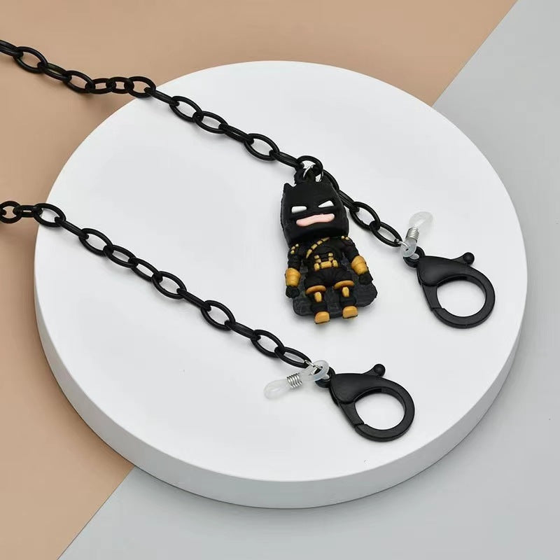 Verspielte Brillenhalterkette mit Figurenanhänger Brehn