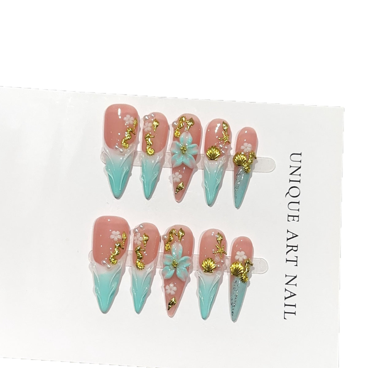Dekoratives Press-On Nagelset