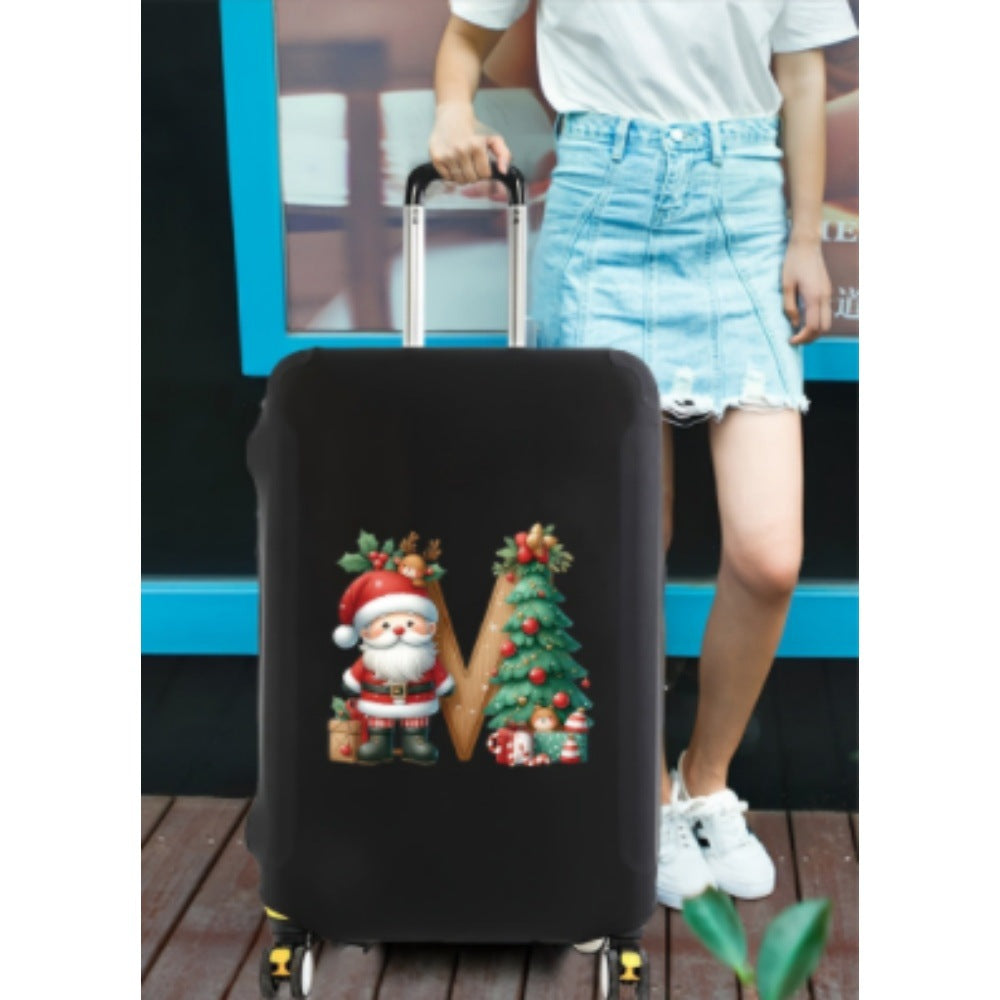 Damen Hartschalenreisekoffer mit festlichem Weihnachtsdesign Brehn