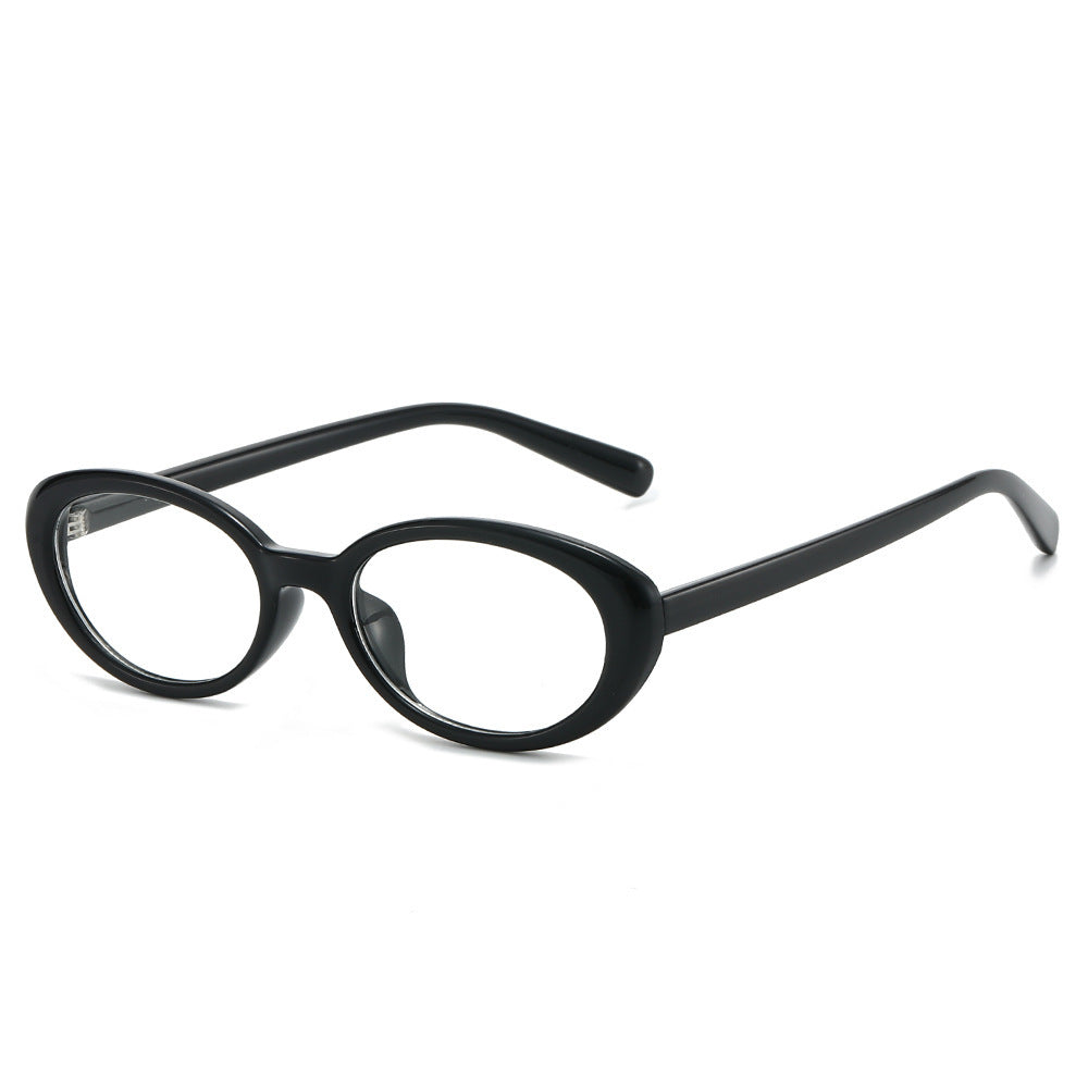 Retro-inspirierte Cat-Eye-Sonnenbrille mit transparenten Fassungen Brehn