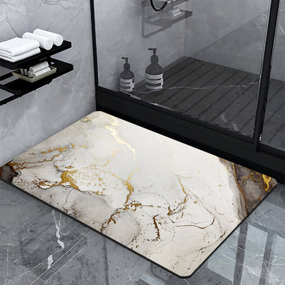 Luxus Marmor-Effekt Badematte Brehn