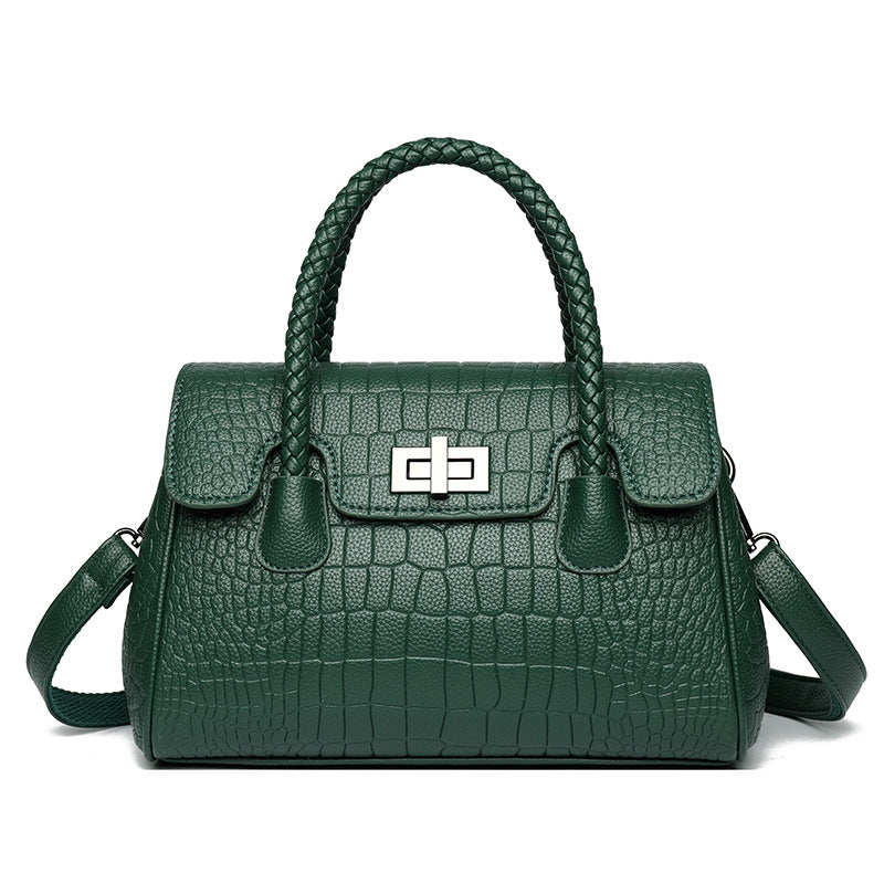 Elegante Doppelgriff-Handtasche Brehn