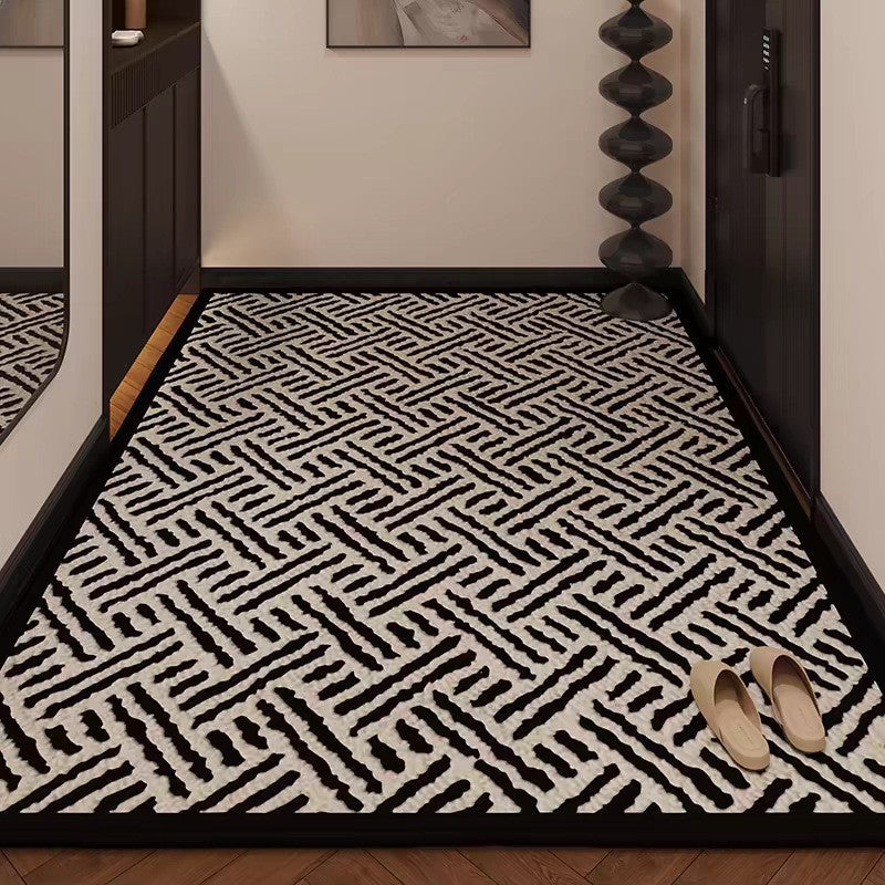 Strukturierter geometrischer Teppich