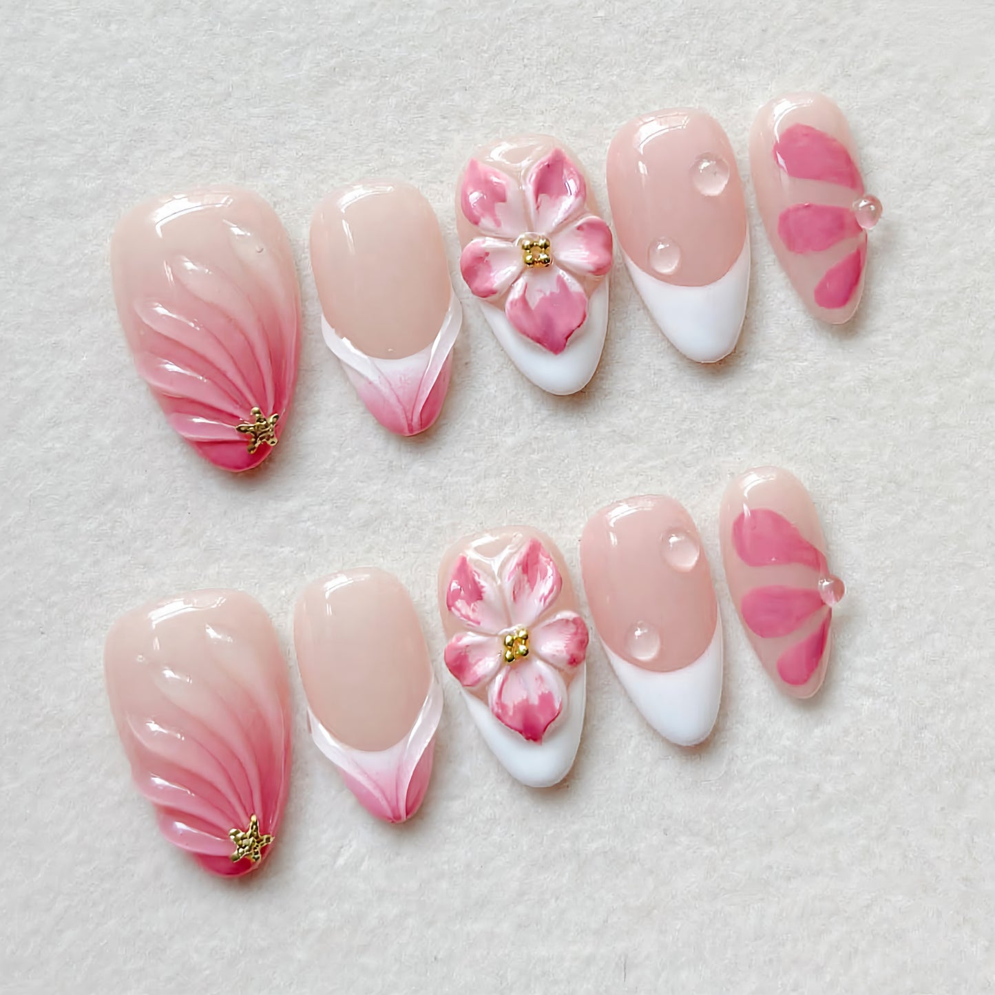Kunstvolle 3D Nagel-Designs Brehn
