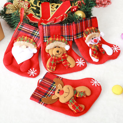 Niedlicher Weihnachtsstrumpf mit Rentier-Motiv Brehn