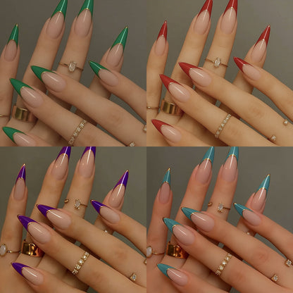 Elegante Stiletto-Nagelerweiterungen Brehn