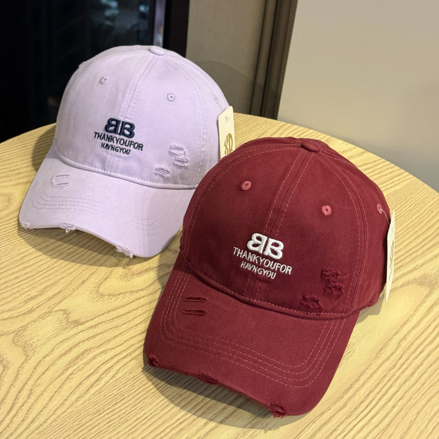 Unisex distressed lässige Baseballmütze Brehn