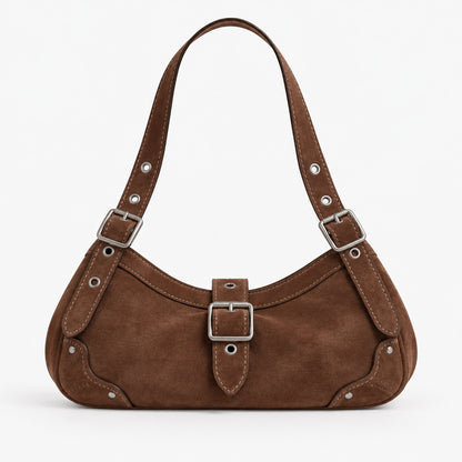 Wildleder Schultertasche