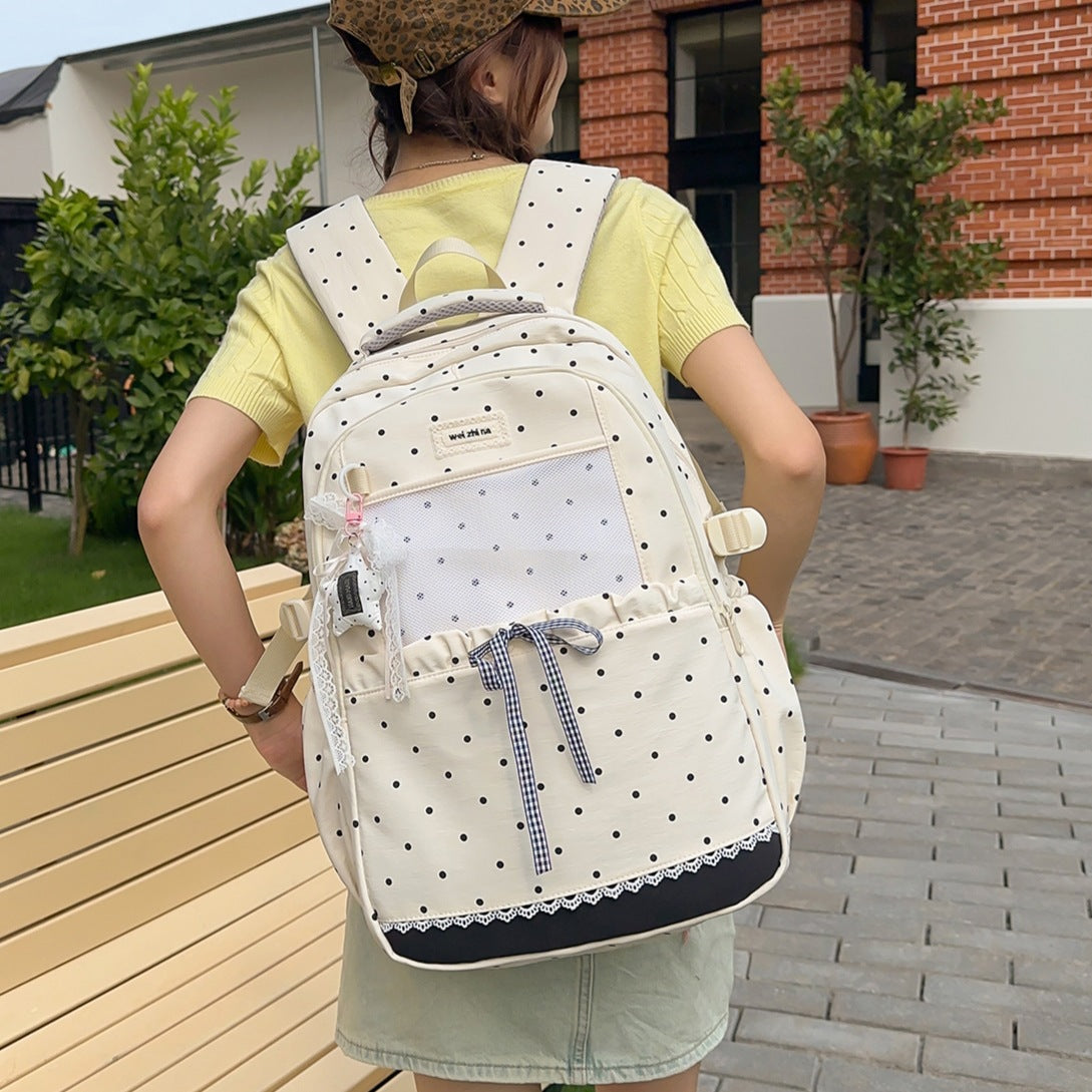 Stylische gepunktete Rucksäcke Brehn