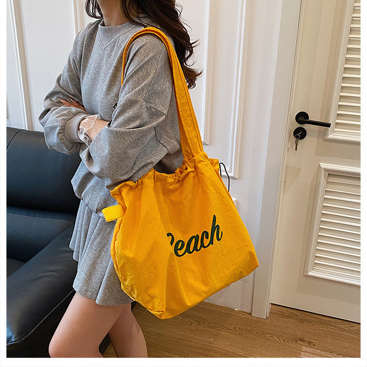 Geräumige Canvas-Shopper-Tasche Brehn