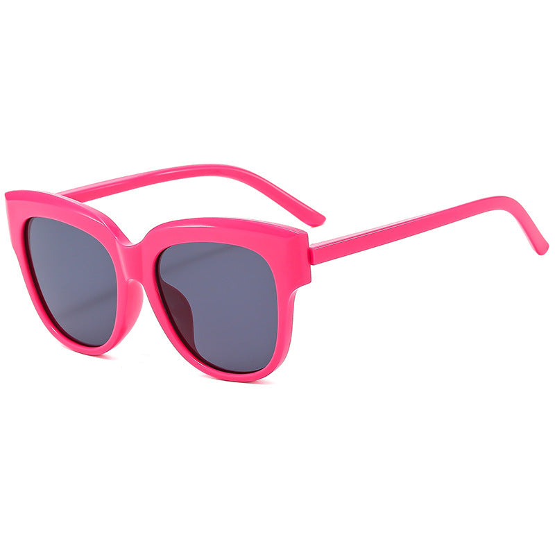 Damen Modische Cat-Eye Sonnenbrille mit trendigem Kunststoffrahmen Brehn
