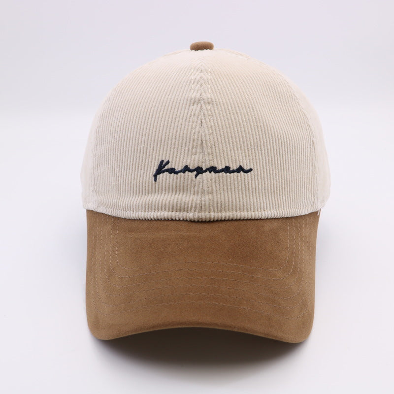 Unisex Strukturierter Cordhosen Baseball Cap Brehn