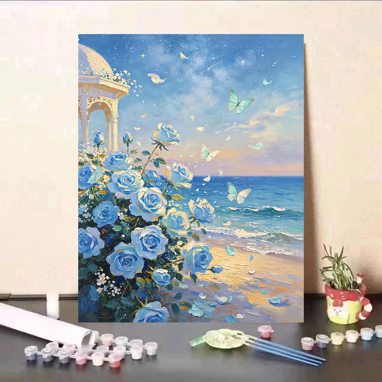 DIY Floral Landscape Malen nach Zahlen Kit Brehn