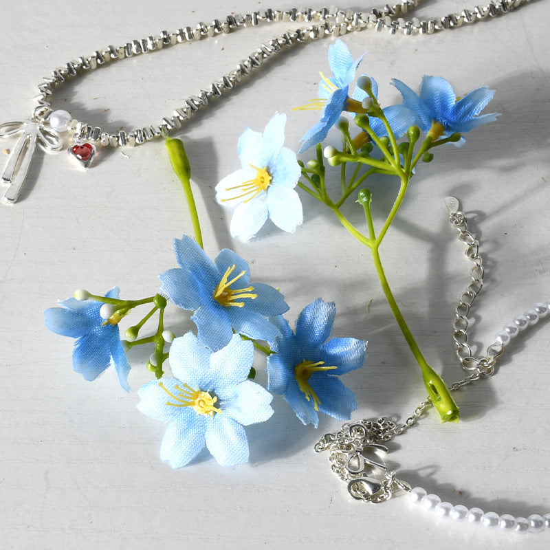 Florale Haaraccessoire Brosche