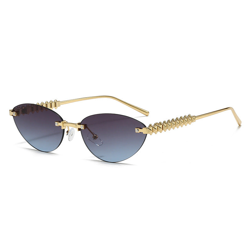 Damen modische Brille mit spitzen Akzenten Brehn