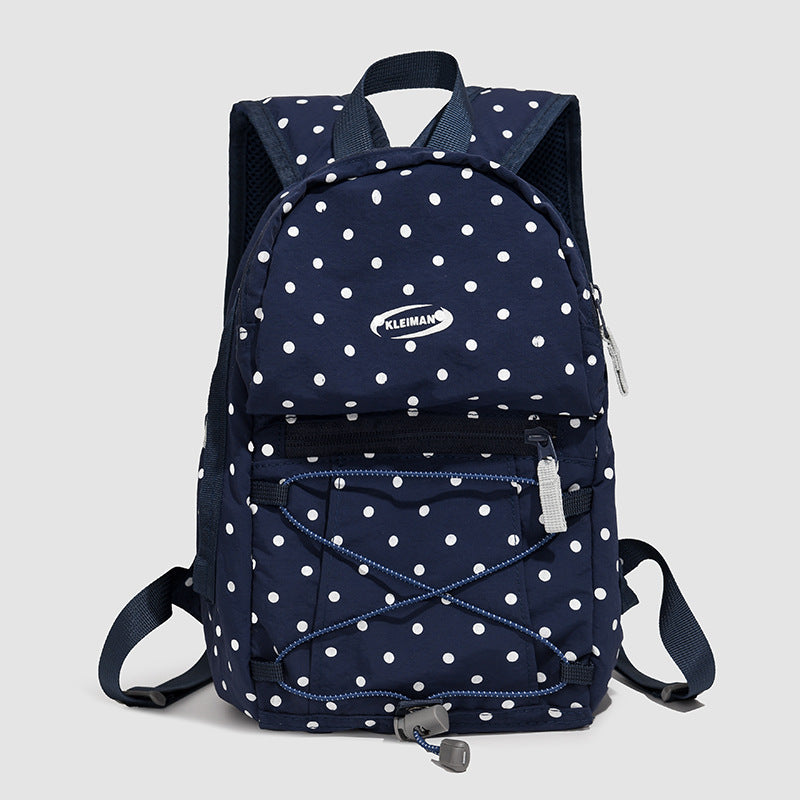 Trendy gepunkteter lässiger Rucksack Brehn