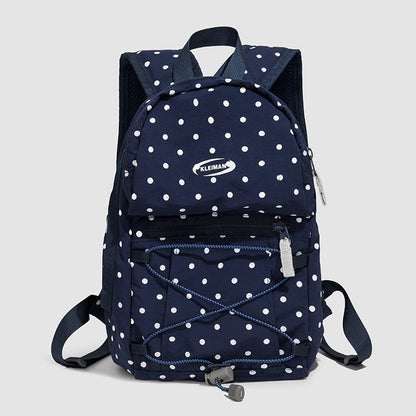 Trendy gepunkteter lässiger Rucksack Brehn