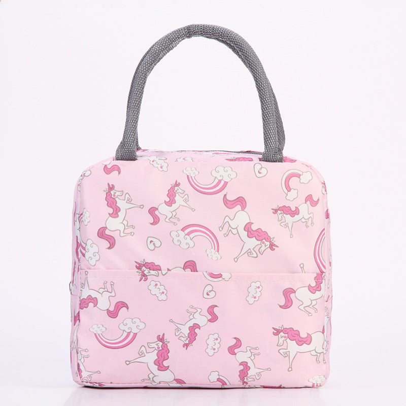 Isolierte Flamingo-Themen Lunch-Tasche Brehn