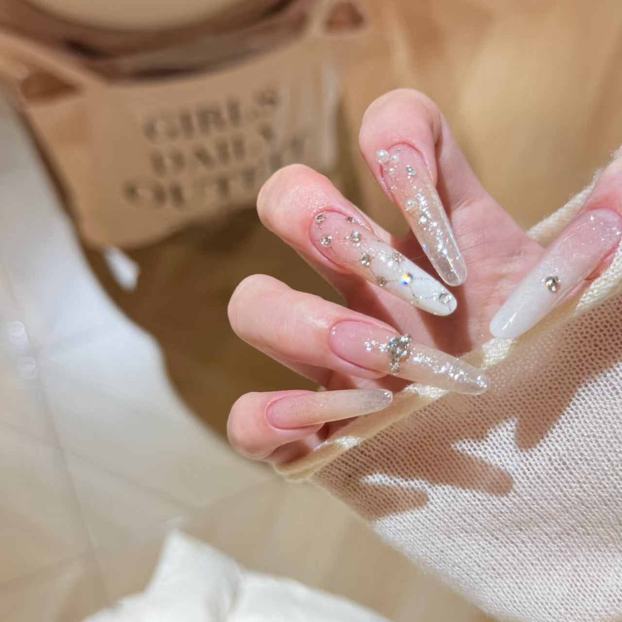 Kunstnägel mit Elegantem Ombre-Effekt Brehn