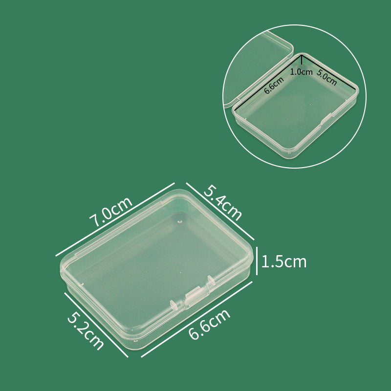 Kompakte transparente Organizer-Box Brehn