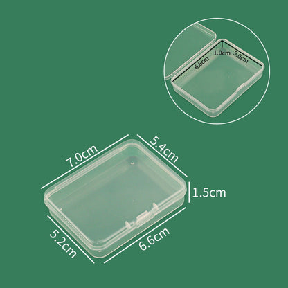 Kompakte transparente Organizer-Box Brehn