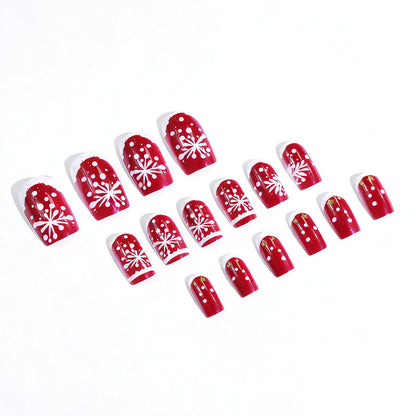 Festliche Feiertagsnageldesign-Set Brehn