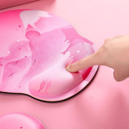 Gedächtnis-Schaum Ergonomische Mauspad