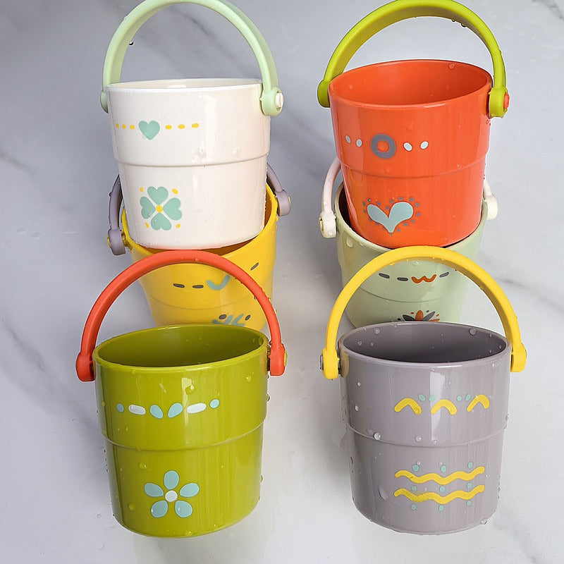 Unisex bunte Aufbewahrungseimer mit ergonomischem Griff Brehn