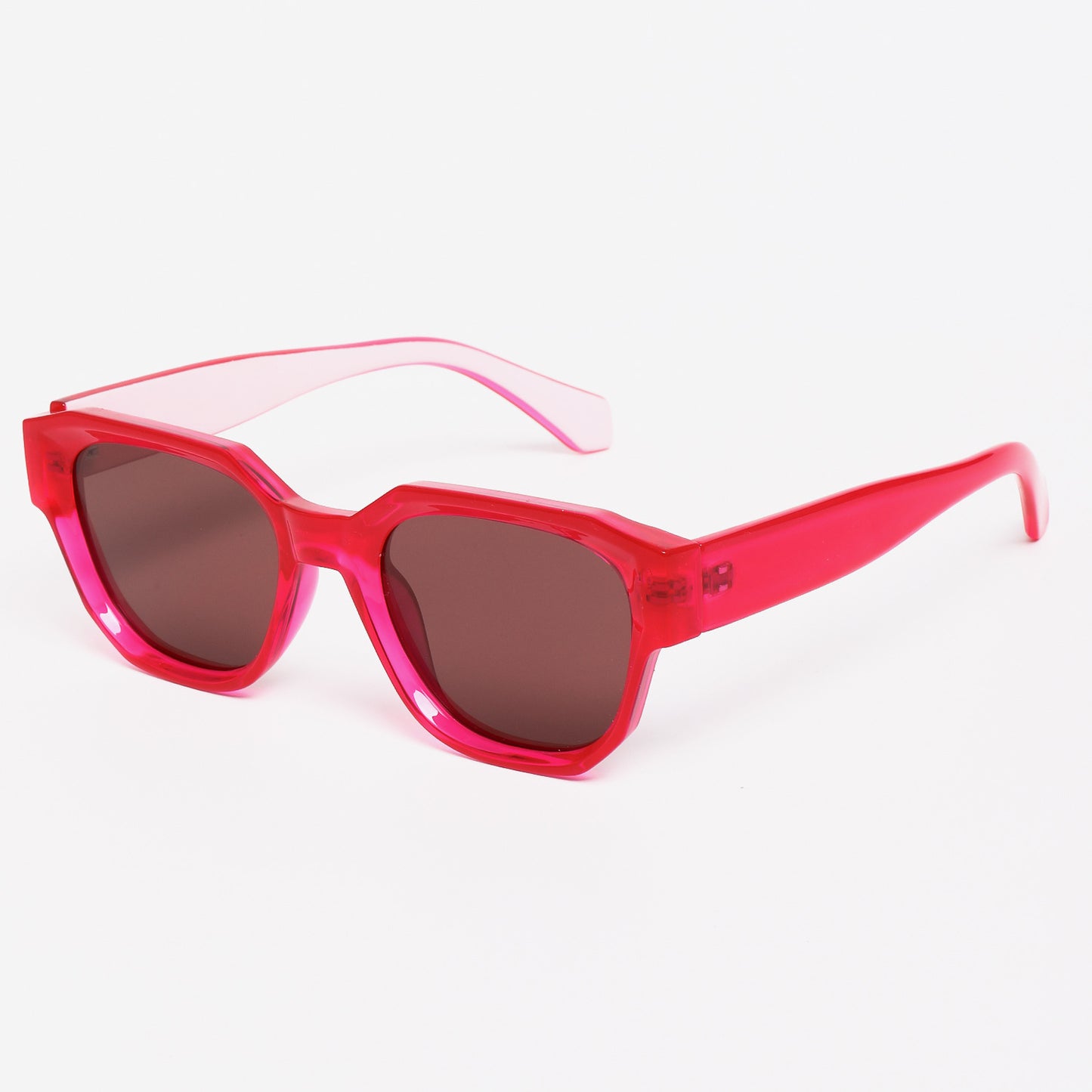 Damen Sonnenbrille im ausgefallenen Sechseckrahmen mit UV-Schutz Brehn